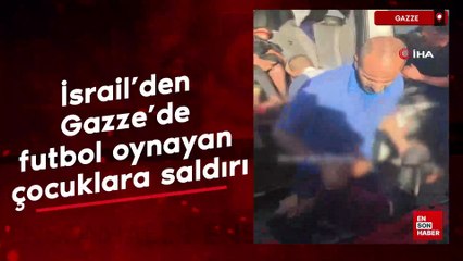 İsrail’den Gazze’de futbol oynayan çocuklara saldırı