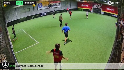 Faute de Yassin S - FC QG