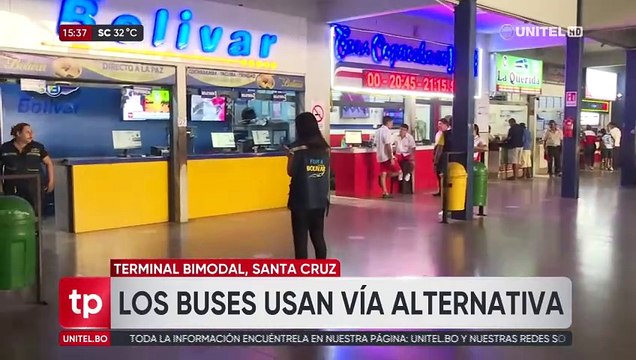 Santa Cruz: autorizan salidas a Cochabamba por la carretera antigua