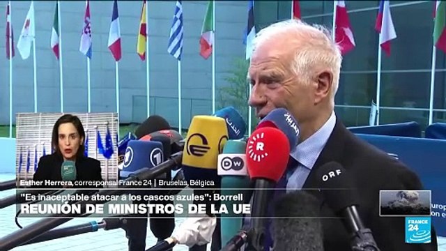 Informe desde Bruselas: cancilleres de la UE discutieron posibles sanciones contra Israel