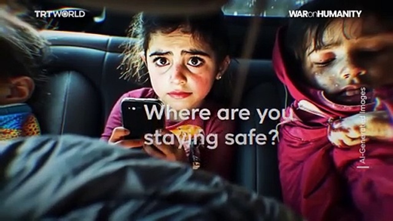 Final moments of Palestinian girl Hind Rajab regenerated with AI