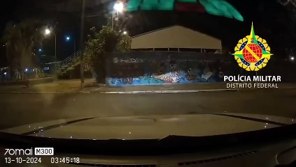 Motorista embriagado é preso ao ser flagrado dando cavalo de pau no DF