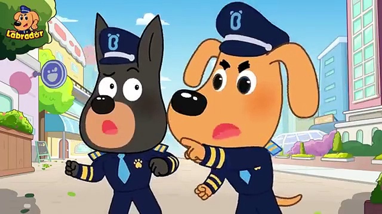 Phone Call from a Stranger _ Kids at Home _ Safety Cartoon _ Kids Cartoon _ Sheriff Labrador