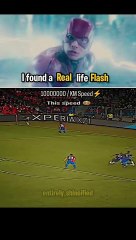 He ran faster than bolt