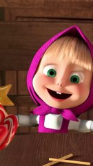 Careful with lollipops  #LaDolceVita #MashaAndTheBear #Shorts #cartoonforkids #kids