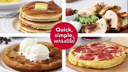 Amazon Basics Waffle, Sandwich Maker and Grill 3 in 1 White, 700W Home & Kitchen