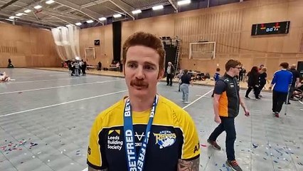 Leeds Rhinos wheelchair coach James Simpson