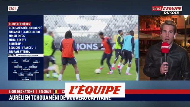 Les Bleus avec une attaque Dembélé-Thuram-Barcola contre la Belgique ? - Foot - Ligue des nations