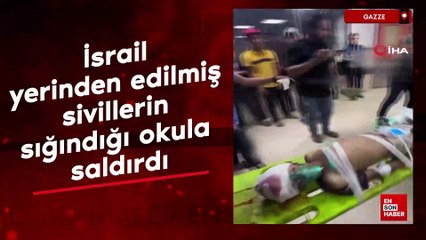 İsrail yerinden edilmiş sivillerin sığındığı okula saldırdı