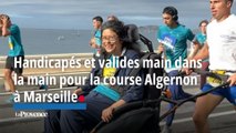 Handicapés et valides main dans la main pour la course Algernon à Marseille