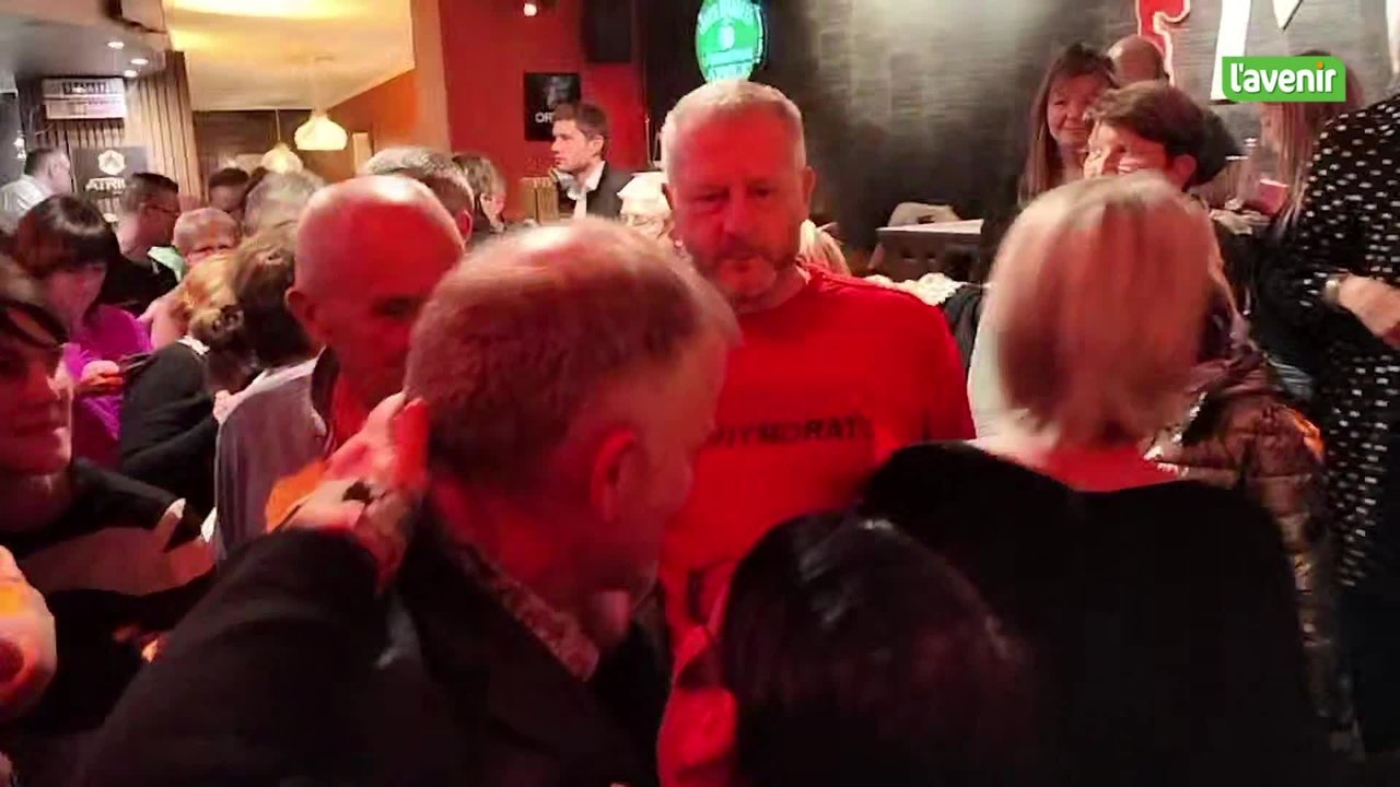 Nicolas Grégoire fêté à Marche-en-Famenne