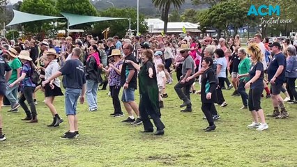 Nutbush Community Dance in, Wingham NSW 13 October 2024