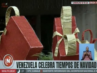 Caraqueños disfrutan en familia el ambiente navideño en espacios recreativos públicos