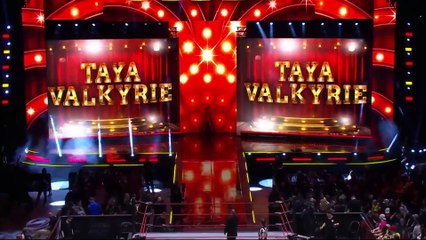 Taya Valkyrie Ring Of Honor BUSTY Match