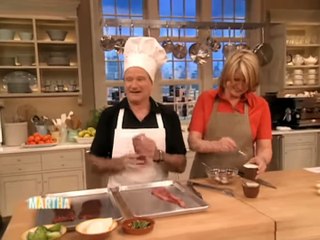 When you invited Robin Williams onto your show, you just had to accept that it would be his show for the day