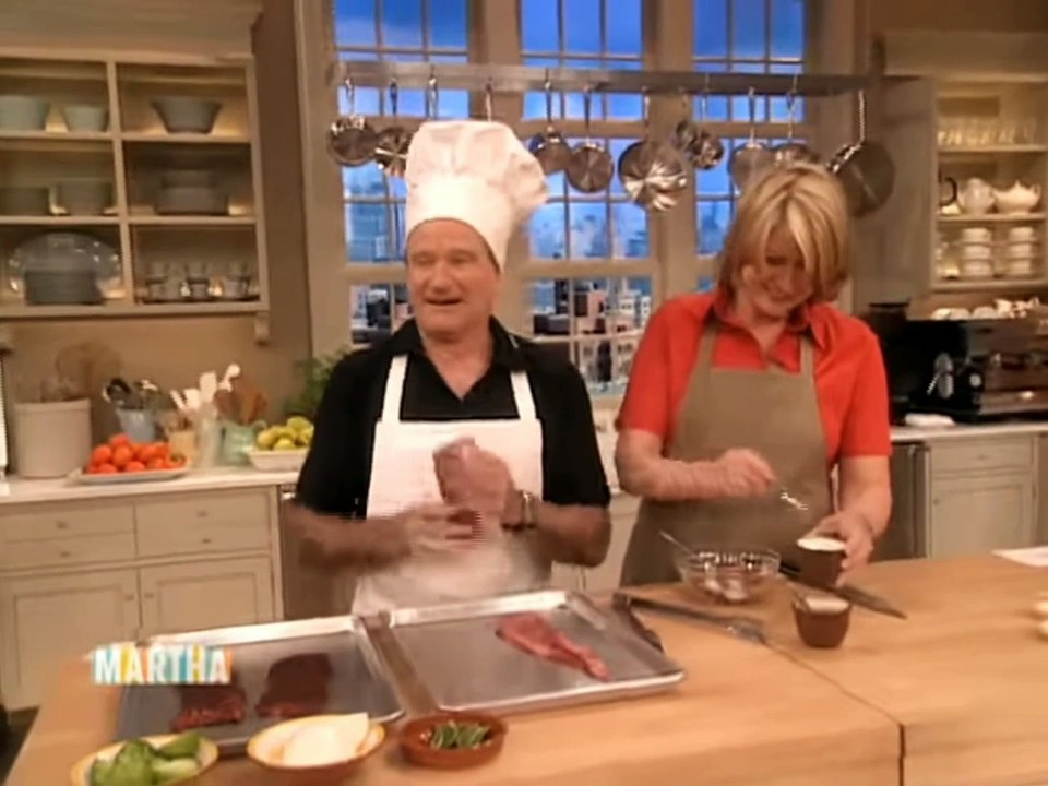 When you invited Robin Williams onto your show, you just had to accept that it would be his show for the day