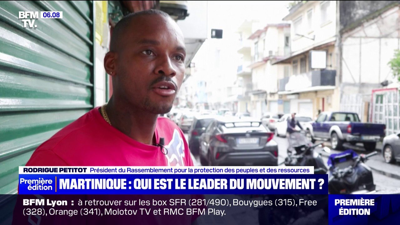 Qui est Rodrigue Petitot, surnommé "le R", figure du mouvement contre la vie chère en Martinique?