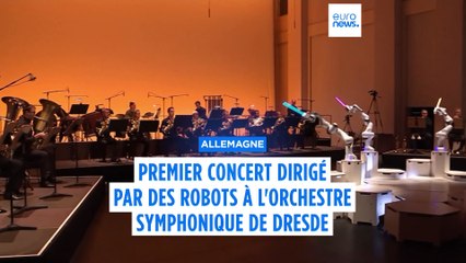 Orchestre symphonique de Dresde : premier concert dirigé par des robots