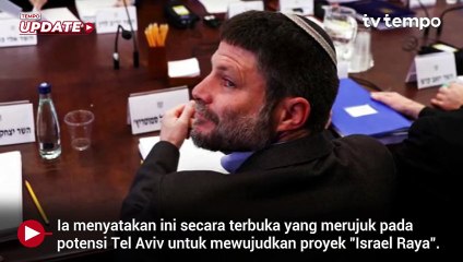 Ambisi Bezalel Smotrich: Israel 'Masa Depan' Juga Menduduki Suriah