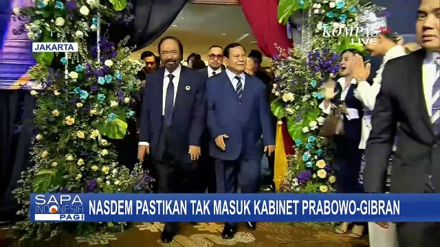 Sekjen Nasdem Hermawi Taslim Buka Suara Soal Jatah Menteri di Kabinet Prabowo-Gibran