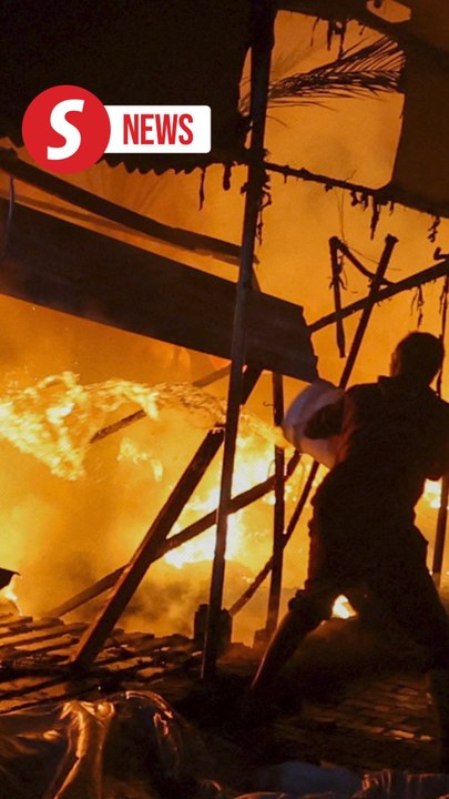 Israeli strike hits tents for displaced Gazans sheltering in hospital