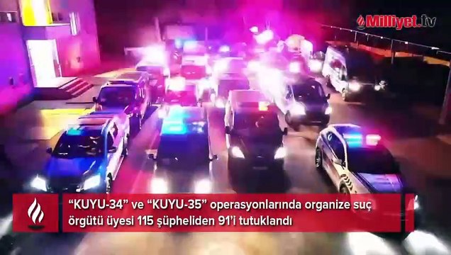 Bakan Yerlikaya duyurdu: 6 ayrı suç örgütü çökertildi! 91 şüpheli tutuklandı