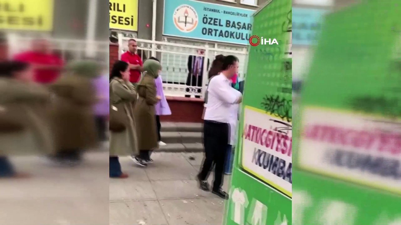 Bahçelievler’de İETT otobüsü ağaca çarptı