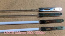 X-type halogen heat lamps 626mm 380v 2000w shortwave infrared heating curing lamp