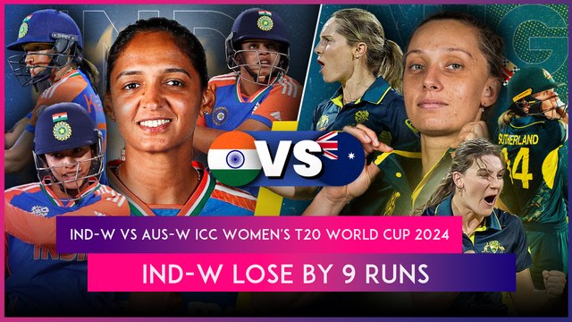 IND-W vs AUS-W ICC Women's T20 World Cup 2024 Stat Highlights: India Lose, Semifinal Hopes In Danger