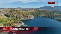 Bitlis'in Nemrut Kalderası'nda sonbahar güzelliği