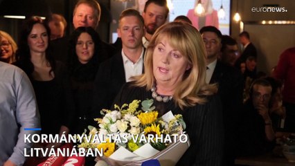 Litvánia: kormányváltás várható, a szociáldemokraták vezetnek