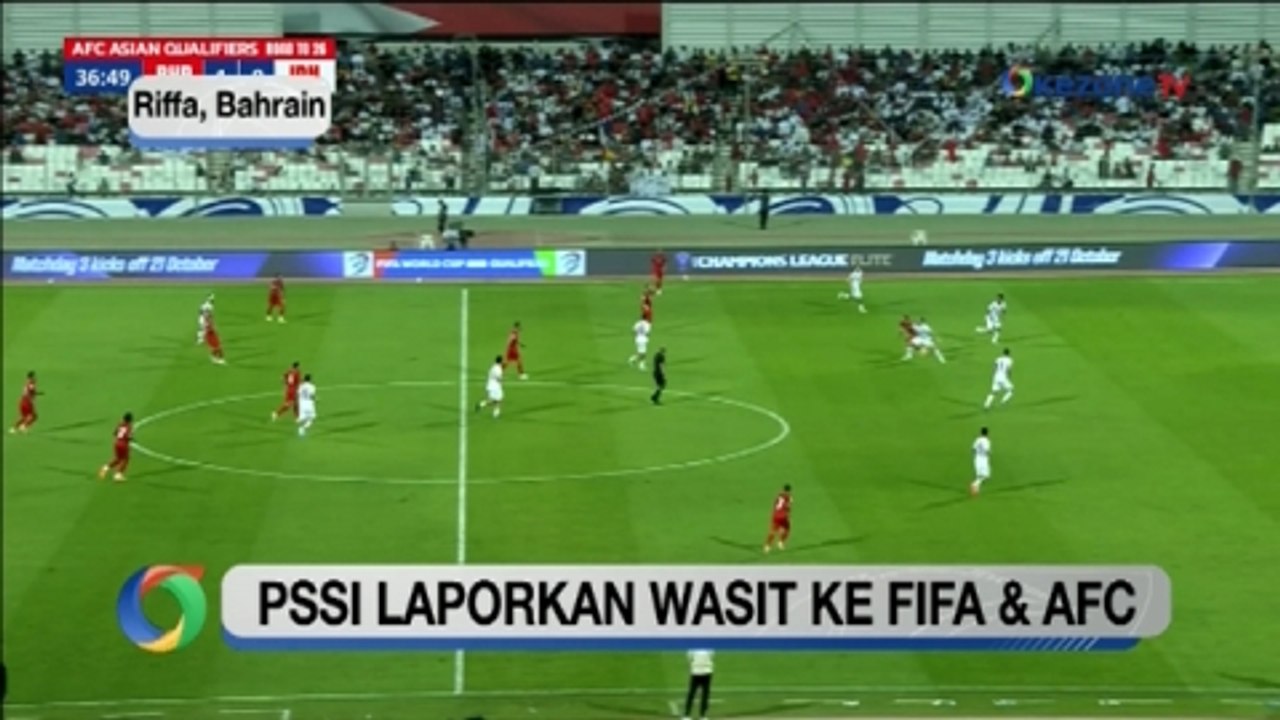 PSSI Laporkan Wasit Ahmed Al Kaf ke FIFA dan AFC