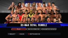 WWE Smackdown vs. Raw 2011 - 30 Man Royal Rumble Match!