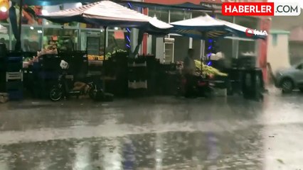 Erzincan'da Yağmur ve Gökkuşağı Görsel Şölen Oluşturdu