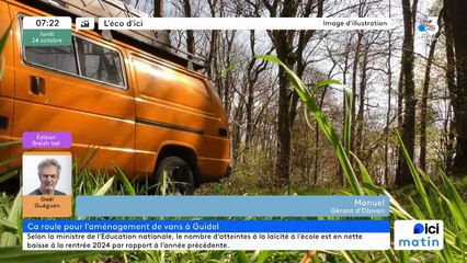 14/10/2024 - ICI Matin France Bleu Breizh Izel en vidéo