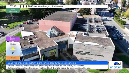 14/10/2024 - ICI Matin France Bleu Creuse en vidéo