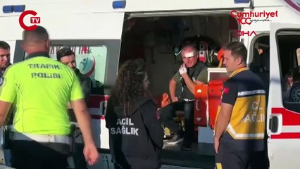 Futbol maçında görevli polise yumruklu saldırı: 2 gözaltı