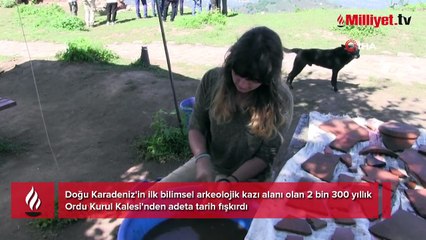 Yer: Ordu! Yer altından fışkırdı, 21 kişilik ekip ortaya çıkardı