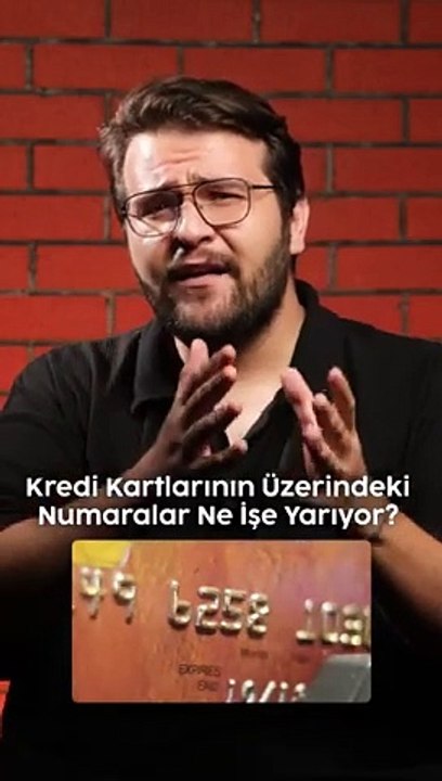 Kredi kartlarının üzerindeki rakamlar ne işe yarıyor?