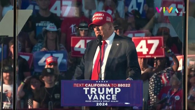 Pria Bersenjata di Kampanye Donald Trump Ditangkap