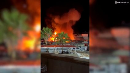 Al menos 25 muertos y 120 heridos en bombardeos contra una escuela y un hospital en Gaza
