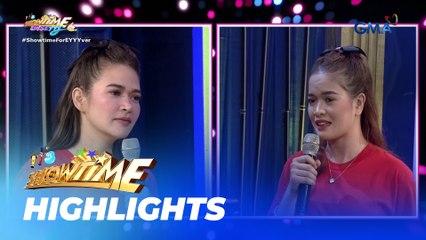 It's Showtime: Bela Padilla, nakipag-HEART TO HEART sa kanyang kalokalike! (Kalokalike)