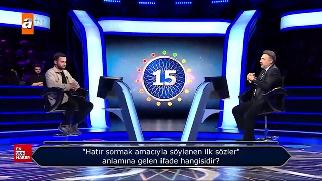 Kim Milyoner Olmak İster'de elendiği soruyla şaşkına çevirdi