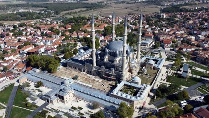 Türk-İslam mimarisinin zirve eserinde restorasyon tamamlanıyor
