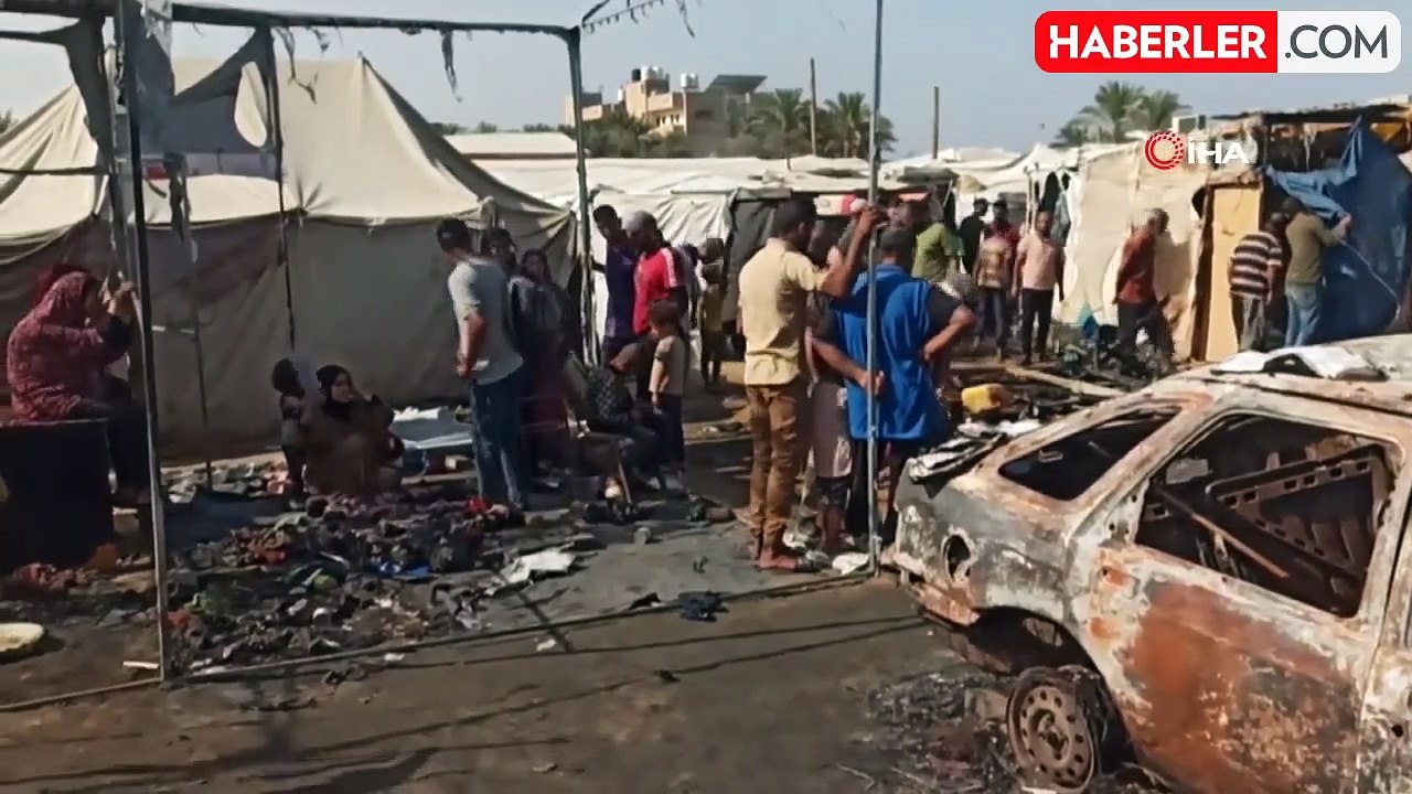 İsrail, Gazze'de hastane arazisinde sivillerin sığındığı çadırları vurdu: 4 ölü