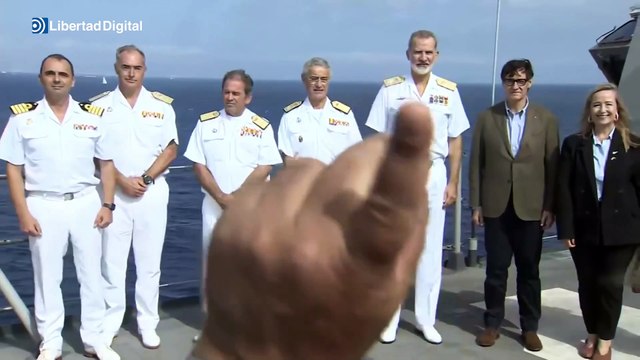 La épica llegada en helicóptero del Rey a las regatas de la Copa América