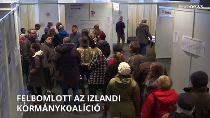 Felbomlott az izlandi kormánykoalíció
