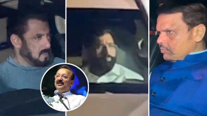 Baba Siddique Death—CM Eknath Shinde, Devendra Fadnavis, Salman Khan & More Visit Politician
