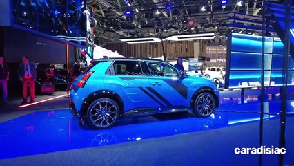 Mondial de l'Auto de Paris - Alpine A290 : une nouvelle R5 électrique bodybuildée de 180 à 220 ch !