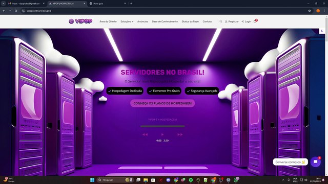 O basico de como usar o cyberpainel da VIPOP